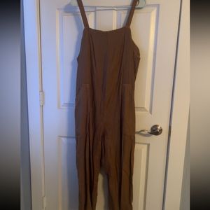 Rust Orange Overalls